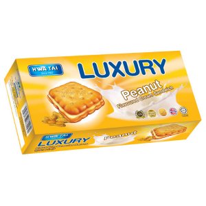 Hwa Tai Luxury Cream Sandwich Peanut (6 sachets)