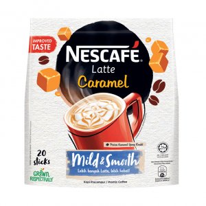 NESCAFÉ Latte Caramel (25g x 20s x 18pkts) - Front