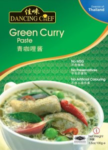 Dancing Chef Green Curry Paste