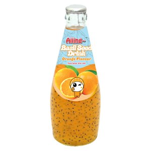 Aiiing Basil Seed Drinks - Orange