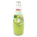 Aiiing Falooda 3 in 1 (Nata De Coco, Basil Seed, Noodle) - Honeydew