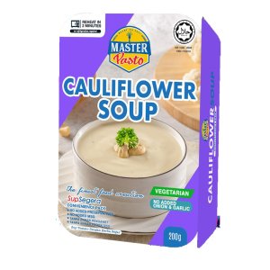 Master Pasto 3-Minute Vegetarian Cauliflower Soup