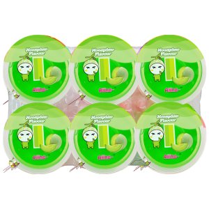 Aiiing Jelly Cups 110g x 6 cups x 16 pkts - Honeydew